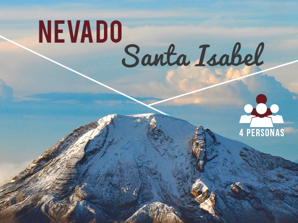 Nevado Santa Isabel- 4 Personas, 1 Noche